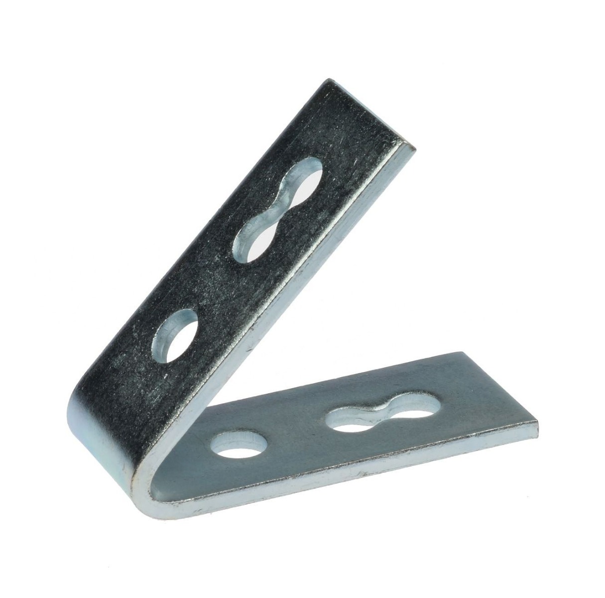Angle 41 45°, 4-holes, zinc plated