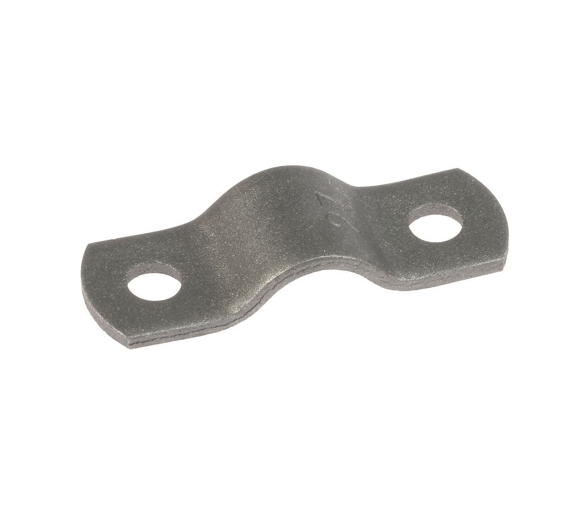 Half-shell tube clamp 2½'', 30 x 5 mm, hot-dip galvanised