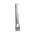Barbed wire arm, 2 wires, straight, aluminum 