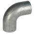 Knee joint external 90 degrees, aluminium in various colours