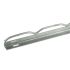 Wire Connection profile for triangle fence, hot-dip galvanised