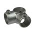 G116 Cast iron 3-Way-tube connection A20, hot-dip galvanised