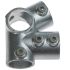 G185 Cast iron collet A85  1½'' x 1½" 27½° hot-dip galvanised
