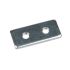 Slide nut 35/36, 2-holes M10 zinc-plated