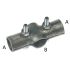 2-Bolt Cross-joint hot-dip galvanised