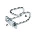 Double bended wire Clamp TG 245, zinc plated straight