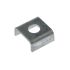 U-mounting ring for bracket, hot-dip galvanised