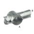 T-Clamp two-part with lip 2½" x 2" hot-dip galvanised