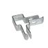 Corner bracket with extended lip tube 60 x 40 mm for double-rod mesh fitting, hot-dip galvanised