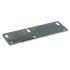 Extended plate for bracket hot-dip galvanised