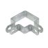2-section angle bracket (square 60 x 60 mm, hot-dip galvanised