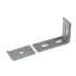 Distance holder set for mesh panel, hot-dip galvanised