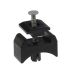 Mesh panel clamp for ø 60 mm with aluminium nail