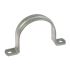 Saddle Pipe Clip 25 x 3 mm, hot-dip galvanised