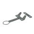 Teat bracket holder hot-dip galvanised
