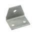 Corner piece 63 x 63 x 80 mm, hot-dip galvanised