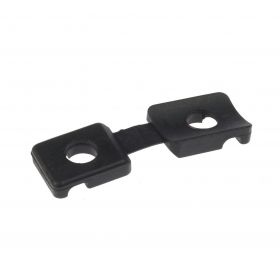 Clamping pin, black plastic without screw