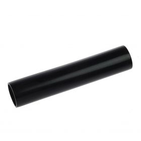 Plastic latex tube sleeve, black