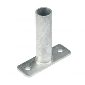 Tube wall support internal hot-dip galvanised