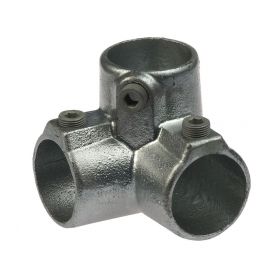 G128 Cast iron 3-way 90° elbow A18, hot-dip galvanised
