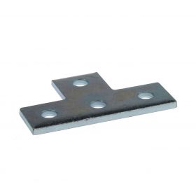 T-shaped rail connector 41, electro-galvanized
