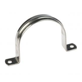 Saddle Pipe Clip 25 x 3 mm Stainless steel 304