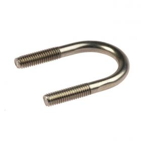 U bolts, stainless steel