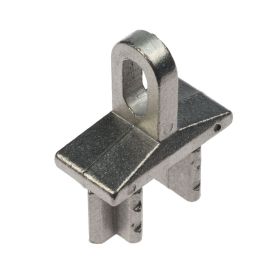 End connector for box section (weft) aluminium