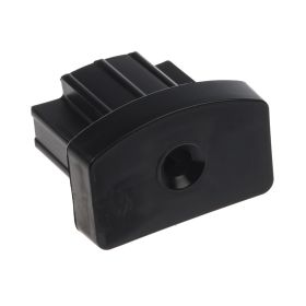 Nylon end piece for tunnel profile