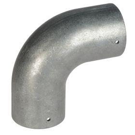 Knee joint external 90 degrees, aluminium in various colours
