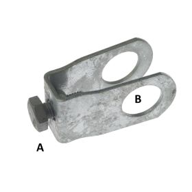 Cross-connection TJ 145, hot-dip galvanised