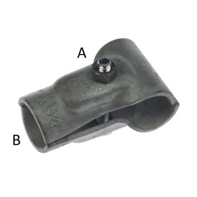 T-Clamp (2 Part) TJ 210 hot-dip galvanised