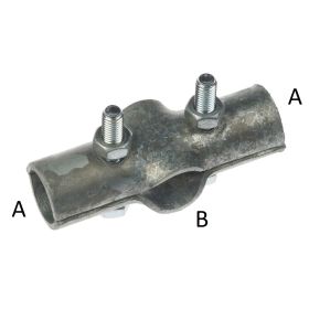 2-Bolt Cross-joint hot-dip galvanised