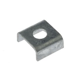 U-mounting ring for bracket, hot-dip galvanised