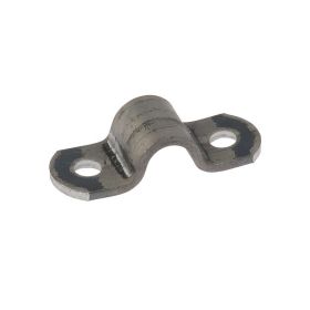 Bracket, strip 25 x 3 mm, black
