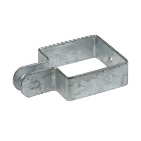 End bracket (square) 60 x 60 mm, hot-dip galvanised