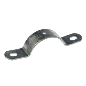 Line bracket ø 60 mm 25 x 2 mm hot-dip galvanised