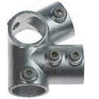 G185 Cast iron collet A85  1½'' x 1½" 27½° hot-dip galvanised