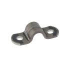 Bracket, strip 25 x 3 mm, black