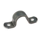Bracket, strip 40 x 6 mm, black