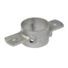 Ring pipe clamp 2-lips, hot-dip galvanised