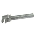 Sliding part for pipe 2" single, hot-dip galvanised