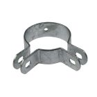 Two-part corner bracket ø 60 mm hot-dip galvanised 