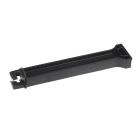 Plastic strip, black