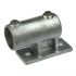 G144 Cast iron railing side support (vertical) A14, hot-dip galvanised