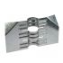 Mounting plate for pole pre-galvanised