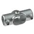 G156 Cast iron cross-connection piece variable 0-11° A35, hot-dip galvanised