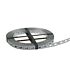 A rolled coil of 17mm pre-galvanized perforated metal strap featuring continuous holes for versatile suspension and mounting applications.