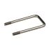 Stainless steel 304 rectangular U-bolt for double wire mesh panels