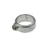 A hot-dip galvanized cast iron locking collar featuring a side set screw for secure fastening in pipe construction applications.